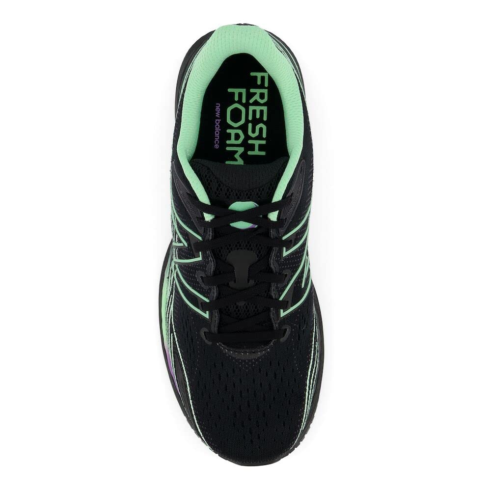 Tênis de corrida New Balance X 860 V12 masculino, preto/agave, tamanho 12,5 D, médio, EUA
