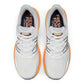 Tênis de corrida masculino New Balance X 860 V12, branco/damasco, tamanho 11 D, médio, EUA
