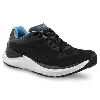 Tênis de corrida Topo Ultrafly 3 feminino, preto, tamanho 6 B, médio, EUA