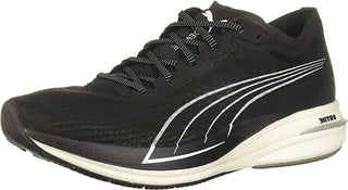 Tênis de corrida Puma Deviate Nitro masculino, preto