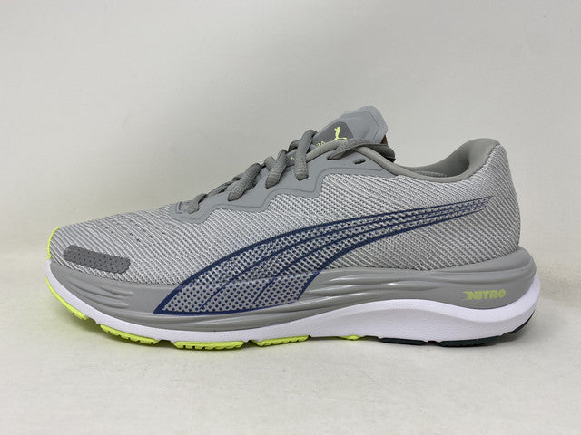 Tênis de corrida feminino Puma Velocity Nitro 2 Harbor Mist/cinza claro, tamanho 8 B (M) EUA