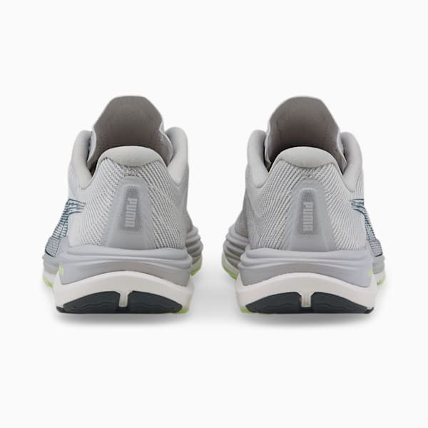 Tênis de corrida feminino Puma Velocity Nitro 2, preto/claro