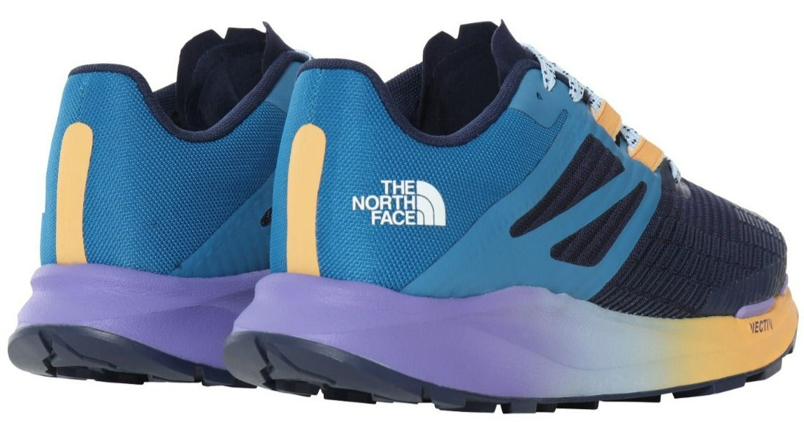 Tênis de corrida feminino The North Face Vectiv Eminus, azul, tamanho 7 B, médio, EUA