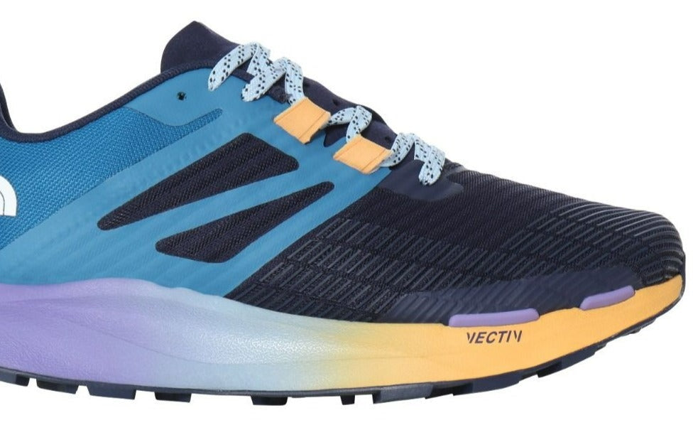 Tênis de corrida feminino The North Face Vectiv Eminus, azul, tamanho 8,5 B, médio, EUA