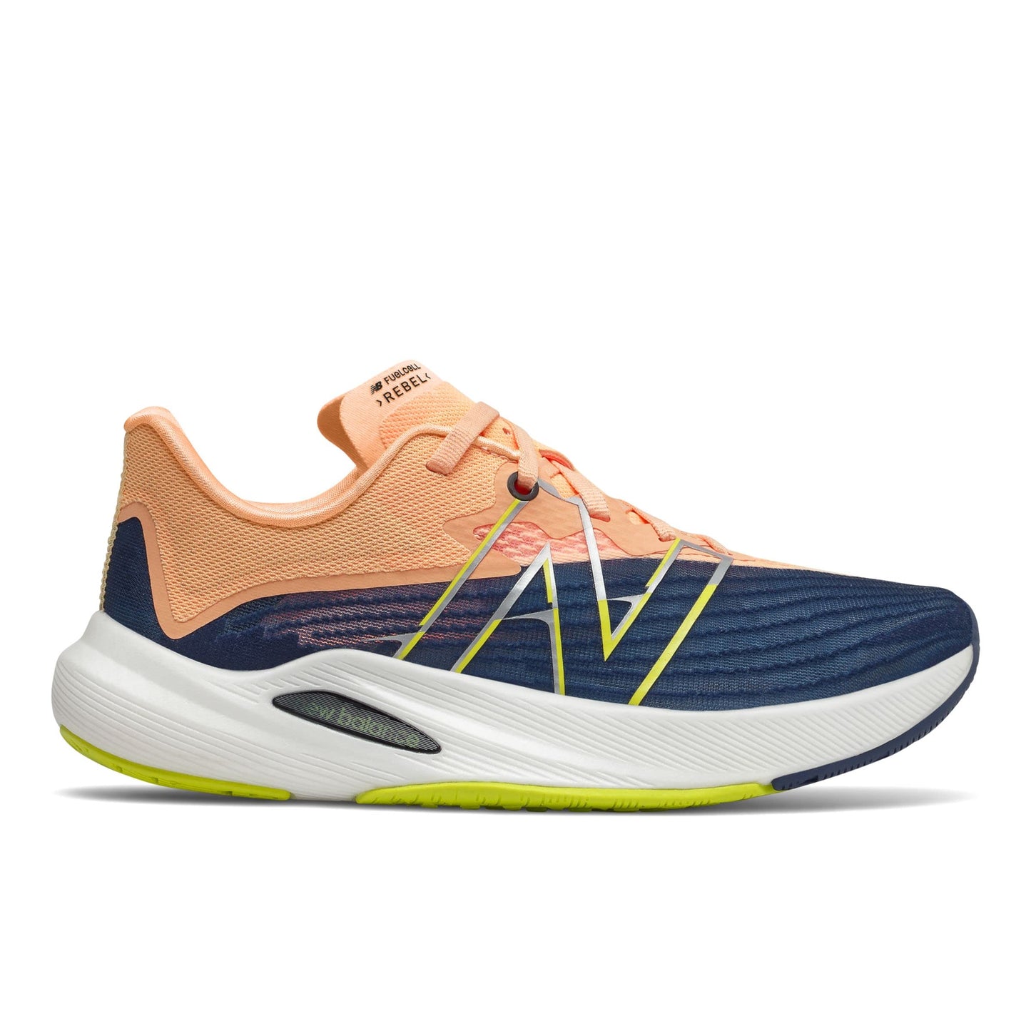 Tênis de corrida feminino New Balance FC Rebel V2 laranja tamanho 6 B (M) EUA