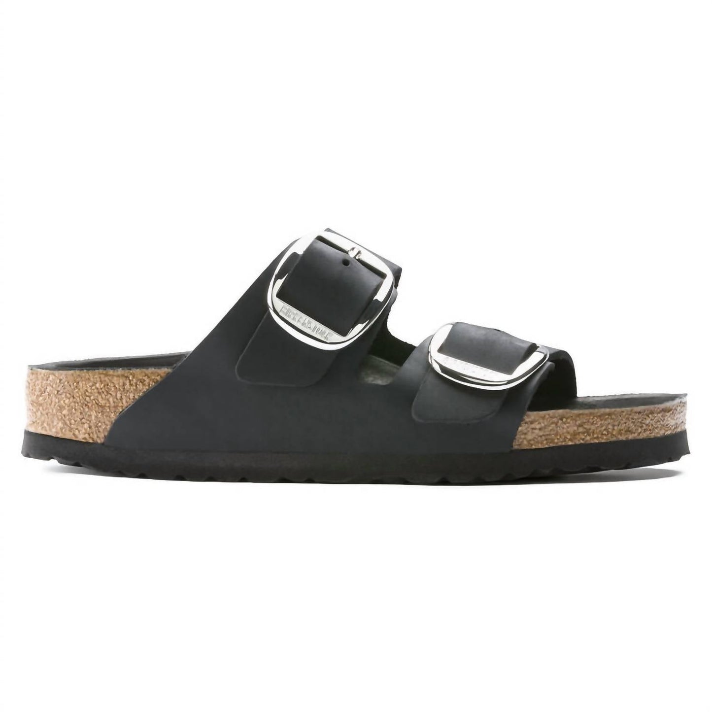 Birkenstock - Sandália feminina Arizona Big Buckle em couro oleado