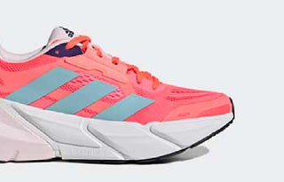 adidas Women's Adistar Running Shoes Turbo/Hazy Sky