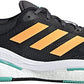 Tênis de corrida masculino Adidas Solar Glide 5 preto/laranja/menta