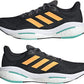 Tênis de corrida masculino Adidas Solar Glide 5 preto/laranja/menta