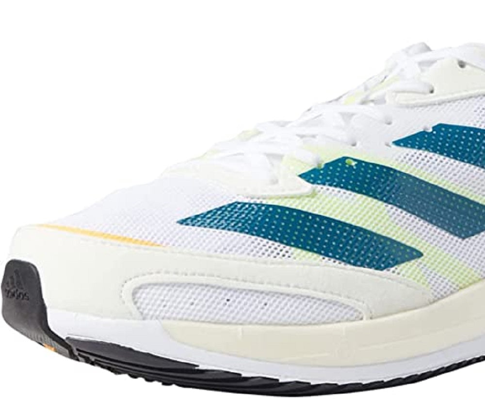 Tênis de corrida masculino Adidas Adizero Adios 6, branco