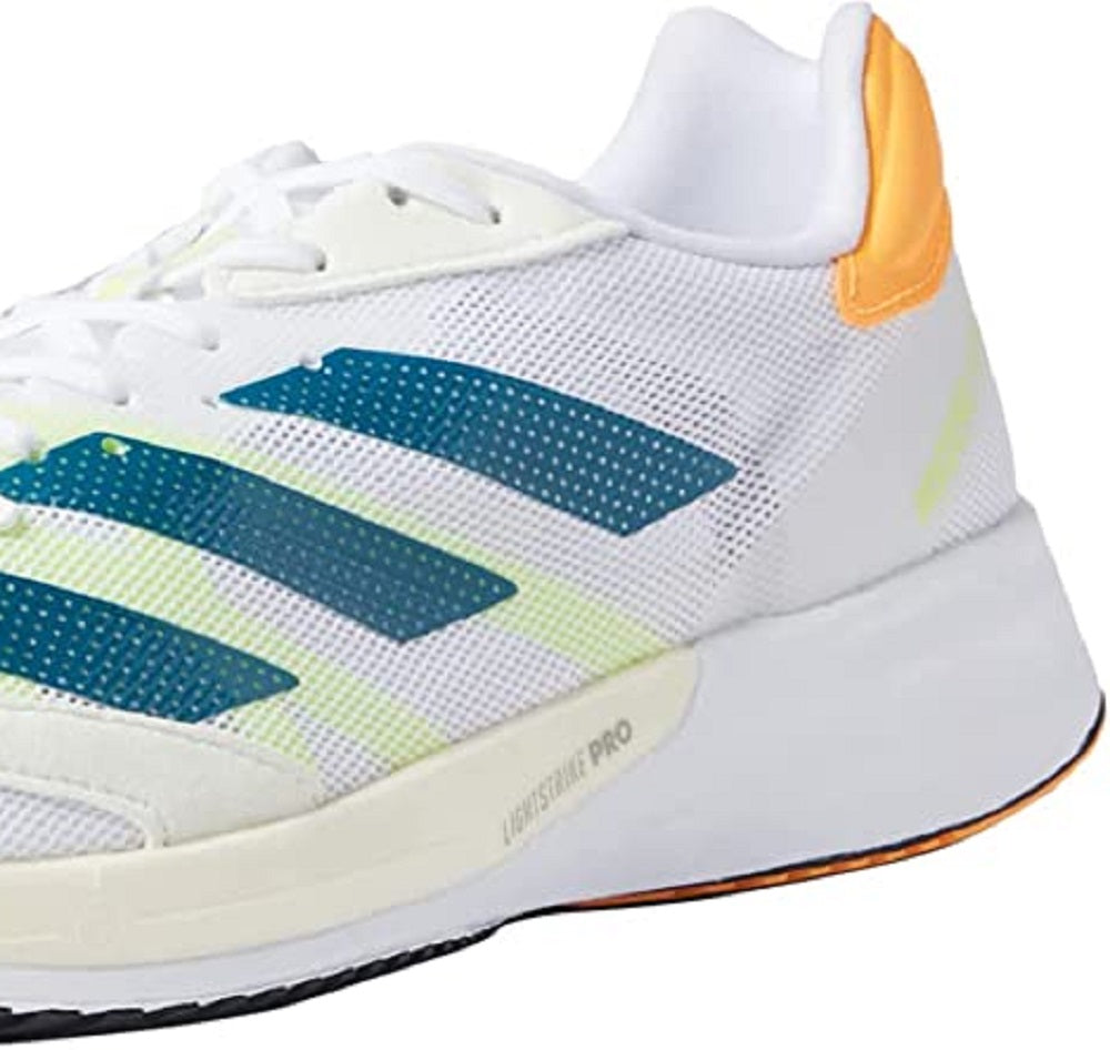 Tênis de corrida masculino Adidas Adizero Adios 6, branco