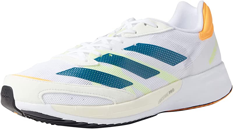 Tênis de corrida masculino Adidas Adizero Adios 6, branco