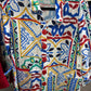 A La Carte - Women's Printed Button Detail Top