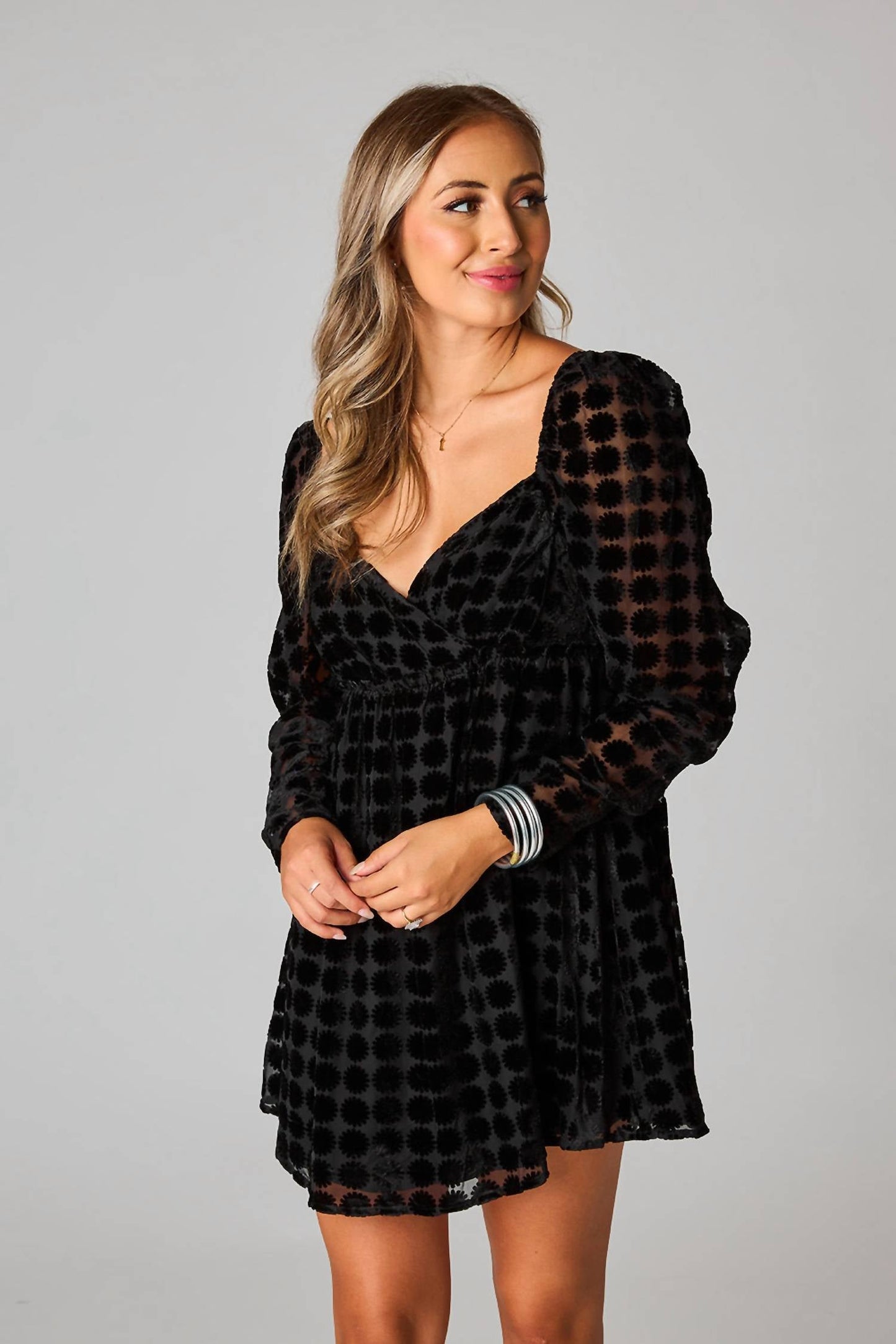 Buddylove - FALLON BABYDOLL MINI DRESS