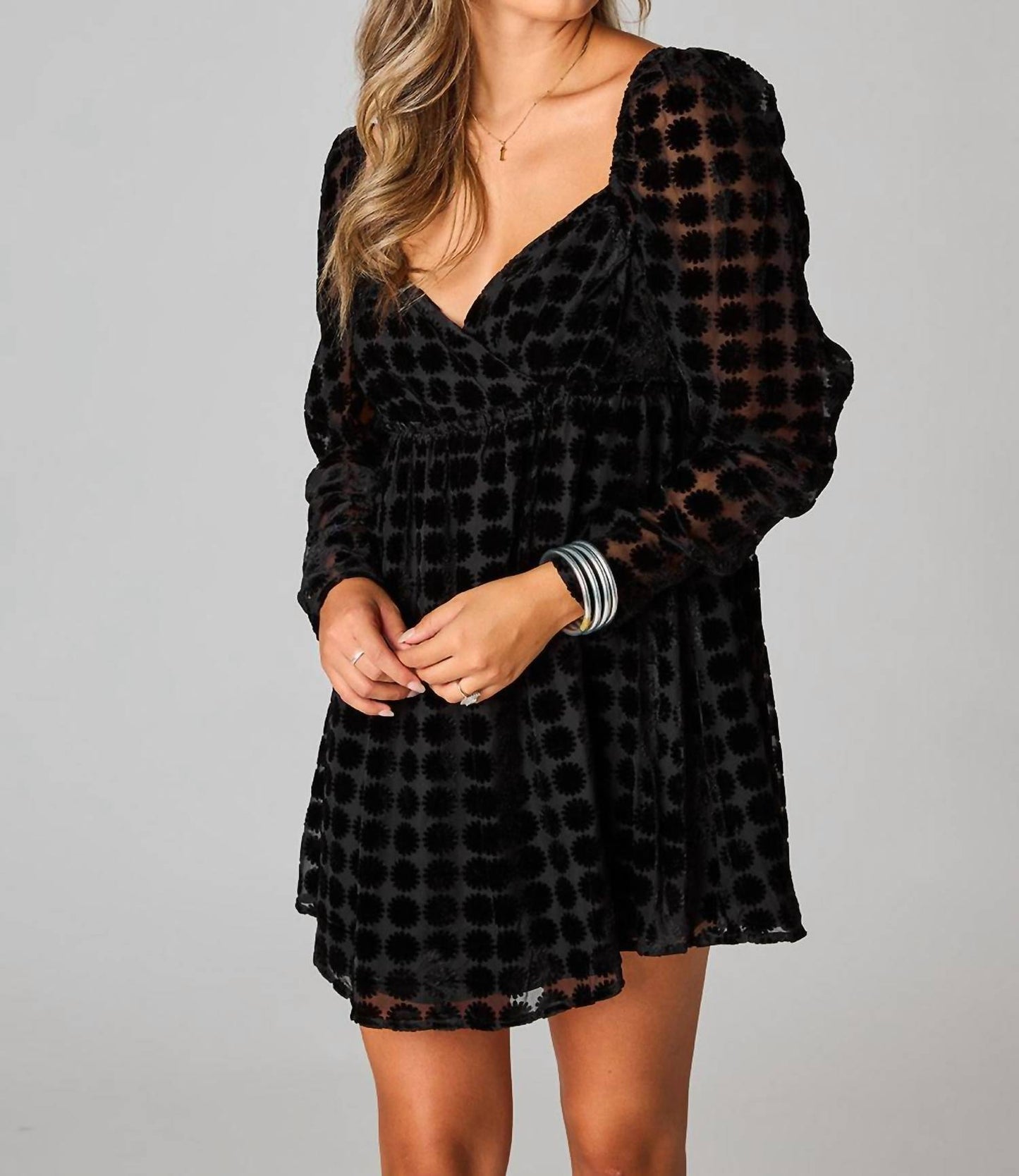 Buddylove - FALLON BABYDOLL MINI DRESS