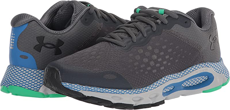 Tênis de corrida Under Armour HOVR Infinite 3 masculino, cinza, tamanho 9,5 D, médio, EUA