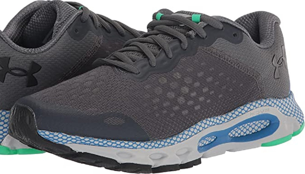 Tênis de corrida Under Armour HOVR Infinite 3 masculino, cinza, tamanho 9,5 D, médio, EUA