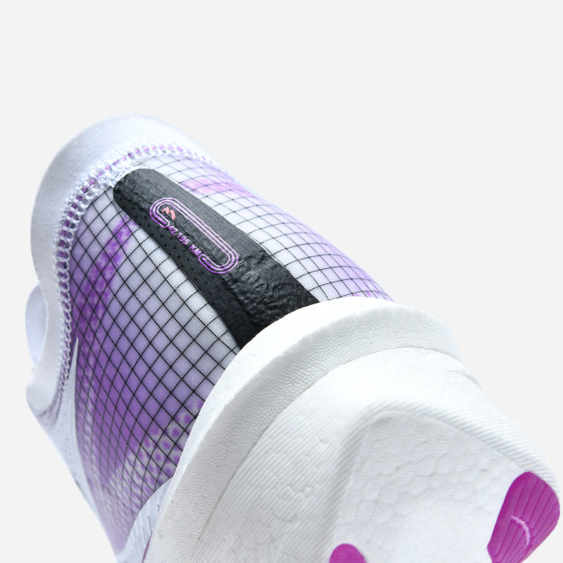 Tênis de corrida feminino 361 Degrees Flame, roxo, tamanho 6,5 B, médio, EUA