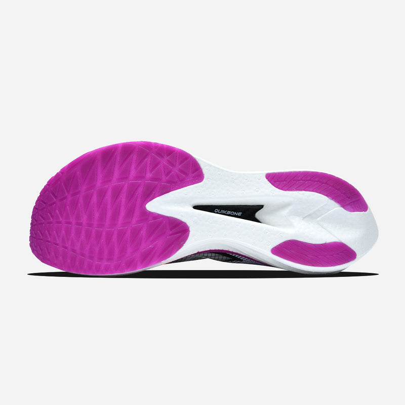 Tênis de corrida feminino 361 Degrees Flame, roxo, tamanho 7,5 B, médio, EUA