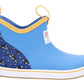 Bota infantil Xtratuf Salmon Sisters, azul, tamanho 5, infantil, EUA