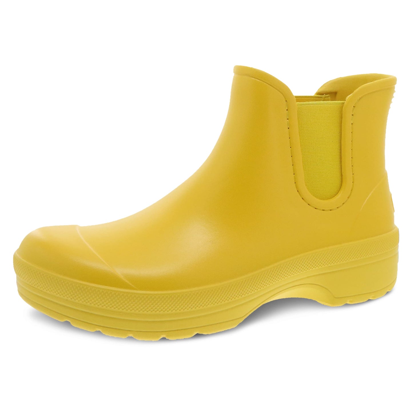 Botas de chuva Dansko Karmel femininas, amarelas, tamanho 39, UE