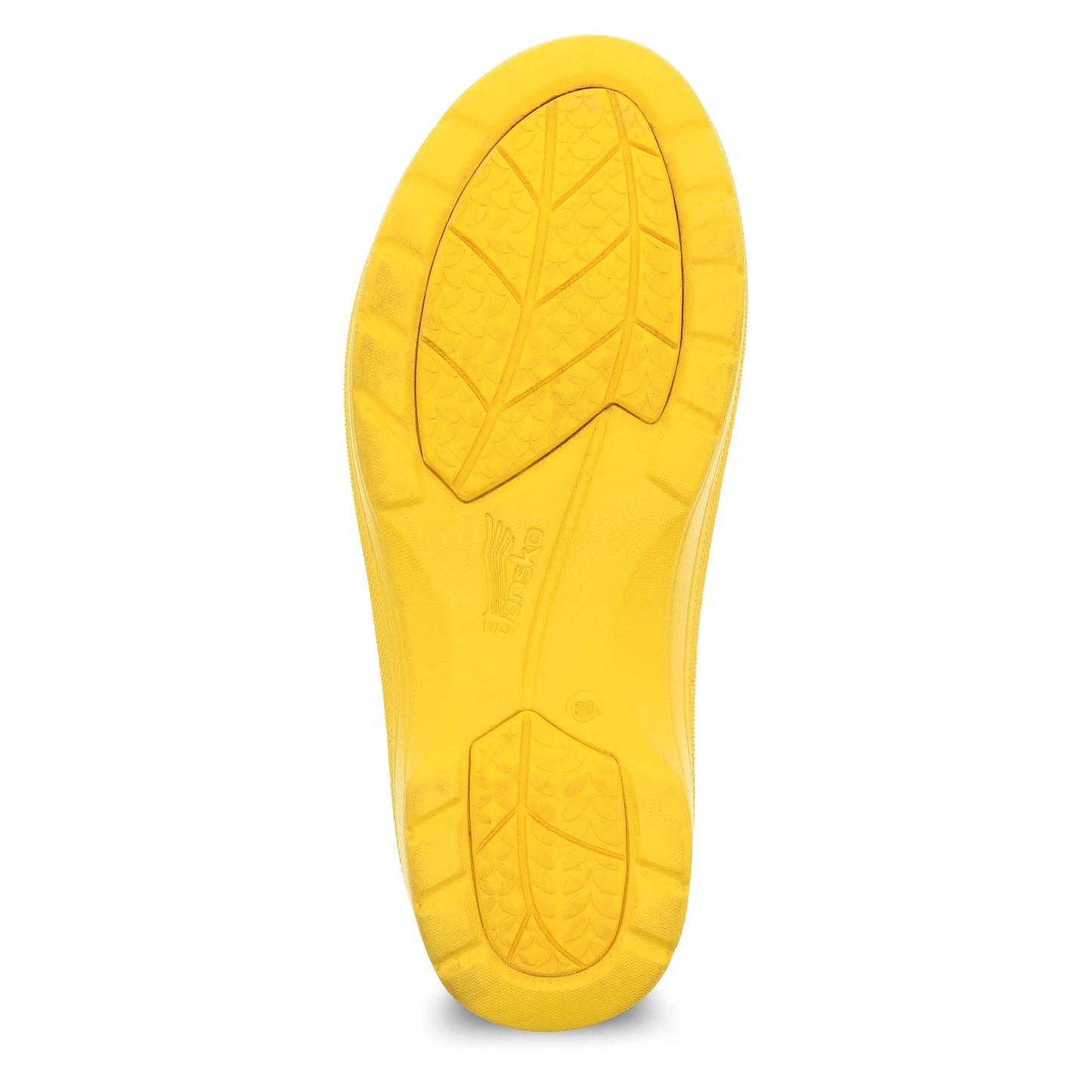 Botas de chuva Dansko Karmel femininas, amarelas, tamanho 40, UE