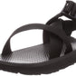Sandália Chaco Zcloud Masculina Preta Sólida Tamanho 12 D Médio EUA