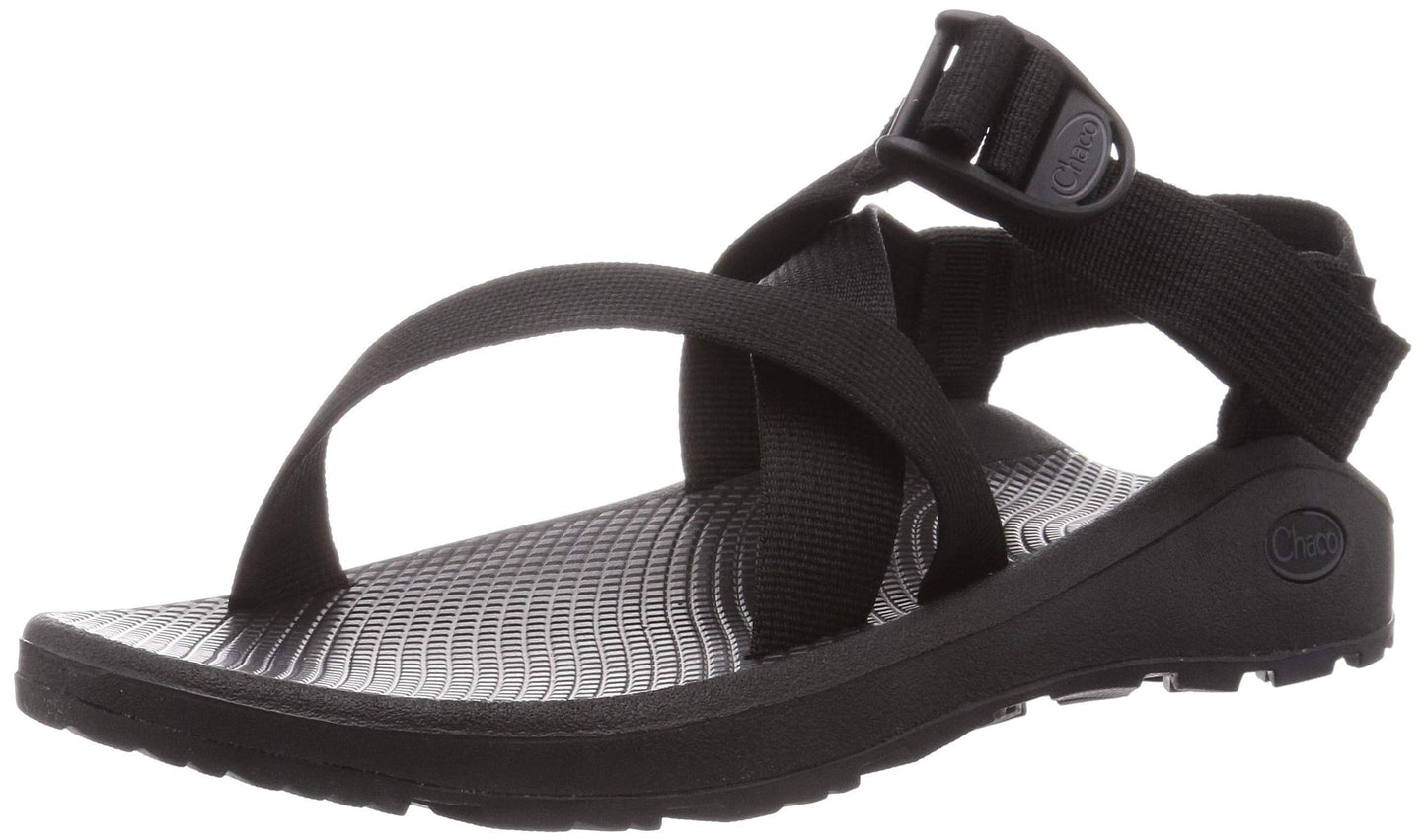 Sandália Chaco Zcloud Masculina Preta Sólida Tamanho 12 D Médio EUA