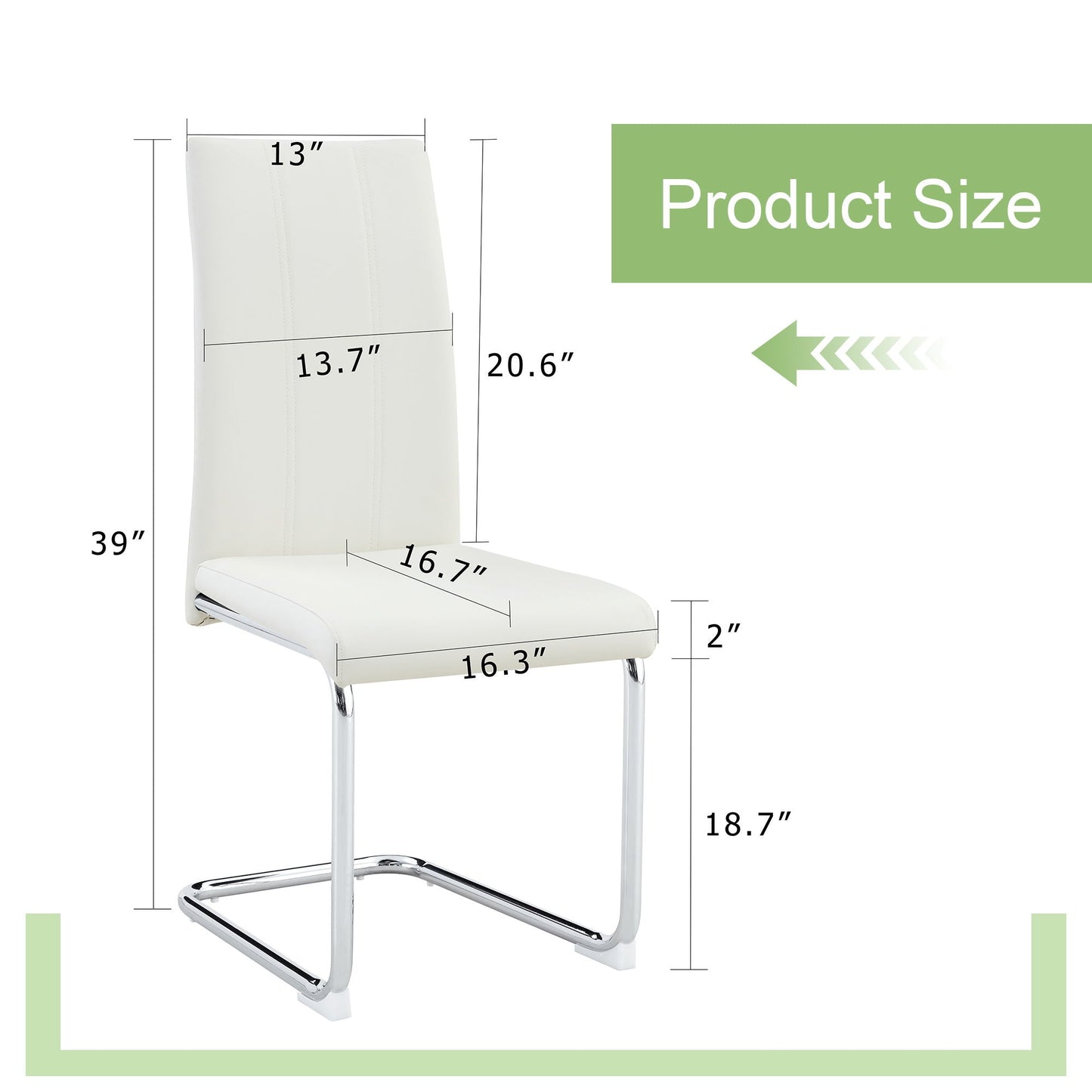 Modern Upholstered Dining Chairs for Dining Room