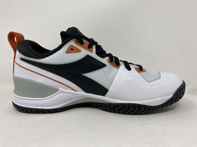 Tênis de tênis Diadora Speed ​​Blushield 5 AG masculino, laranja, tamanho 6,5 D, médio, EUA