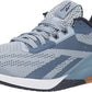 Tênis de Cross Training Reebok Nano X1 Feminino Cinza Gable/Azul Cinza Tamanho 10,5 B (M) EUA