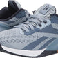 Tênis de Cross Training Reebok Nano X1 Feminino Cinza Gable/Azul Cinza Tamanho 10,5 B (M) EUA