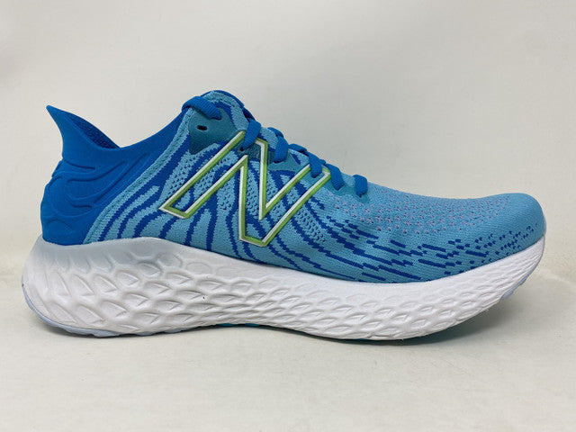 Tênis de corrida New Balance 1080 V11 feminino, azul, tamanho 11 B, médio, EUA