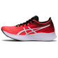 Tênis de corrida feminino ASICS Magic Speed ​​vermelho tamanho 11 B médio EUA