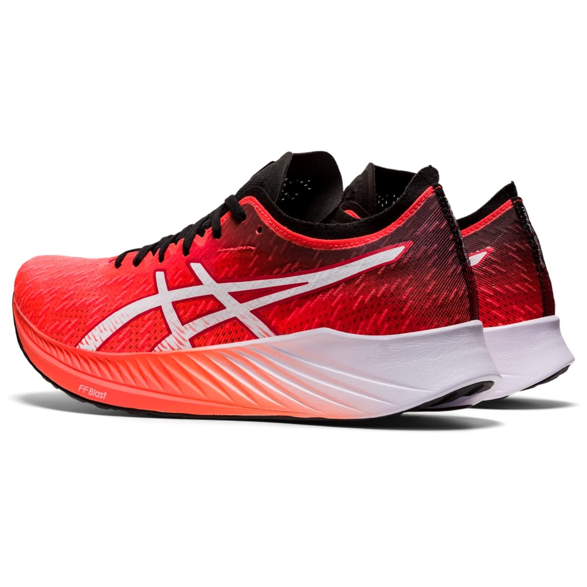 Tênis de corrida feminino ASICS Magic Speed ​​vermelho tamanho 11 B médio EUA