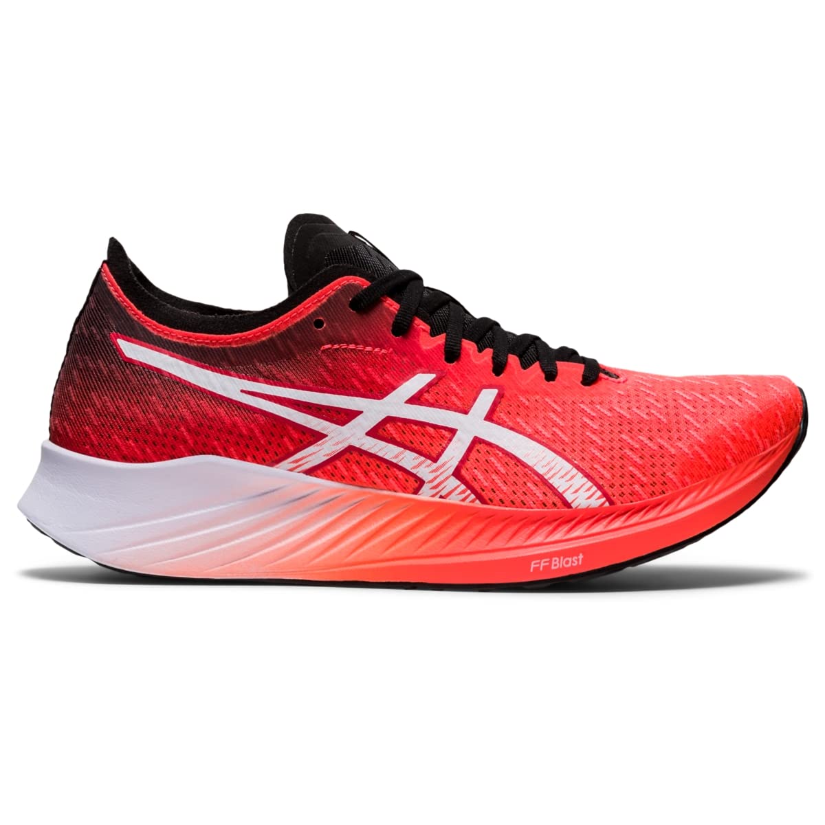 Tênis de corrida feminino ASICS Magic Speed ​​vermelho tamanho 11 B médio EUA