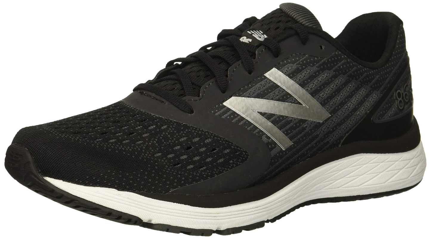 Tênis de corrida New Balance 860 V9 para meninos, preto/preto laser, tamanho 11, infantil