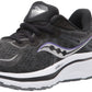 Tênis de corrida feminino Saucony Omni 20 preto/branco tamanho 11 B (M) EUA