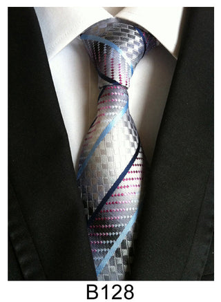 Men’s Neckties – Formal Classic Patterned Tie (50 Style Options, B Series)