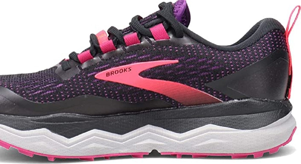 Tênis de corrida Brooks Caldera 5 feminino, roxo, tamanho 6,5 B, médio, EUA