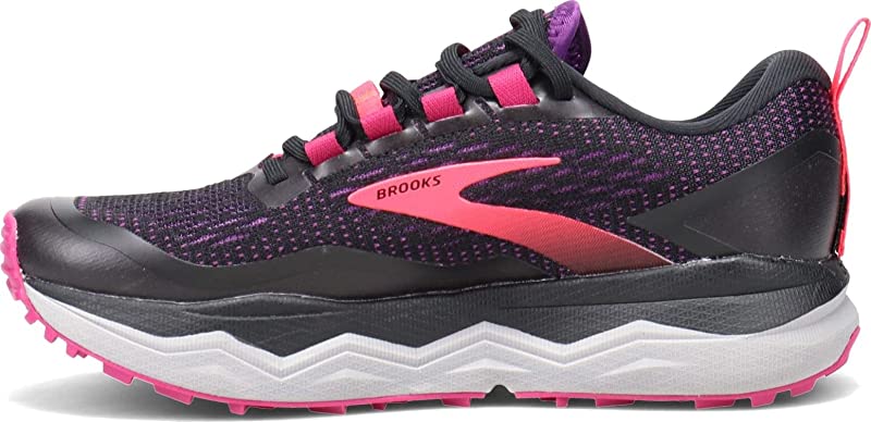 Tênis de corrida Brooks Caldera 5 feminino, roxo, tamanho 6,5 B, médio, EUA
