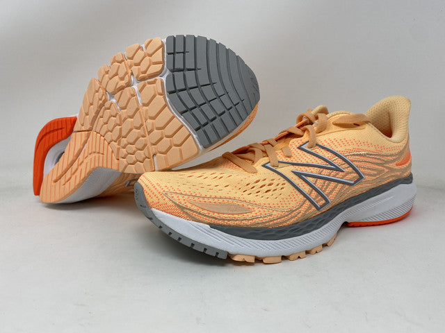Tênis de corrida feminino New Balance 860 V12 Light Mango tamanho 6 D Wide EUA