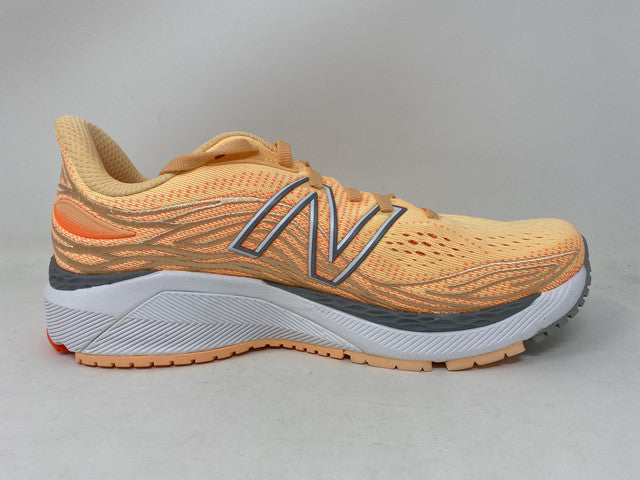 Tênis de corrida feminino New Balance 860 V12 Light Mango tamanho 6 D Wide EUA
