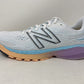 Tênis de corrida New Balance 860 V12 feminino, branco/azul, tamanho 6,5, 2A, estreito, EUA