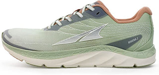 Tênis de corrida feminino ALTRA Rivera 2 verde claro, tamanho 10 B, médio, EUA