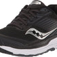 Tênis de corrida Saucony Echelon 8 feminino, preto/branco, tamanho 11,5 B, médio, EUA