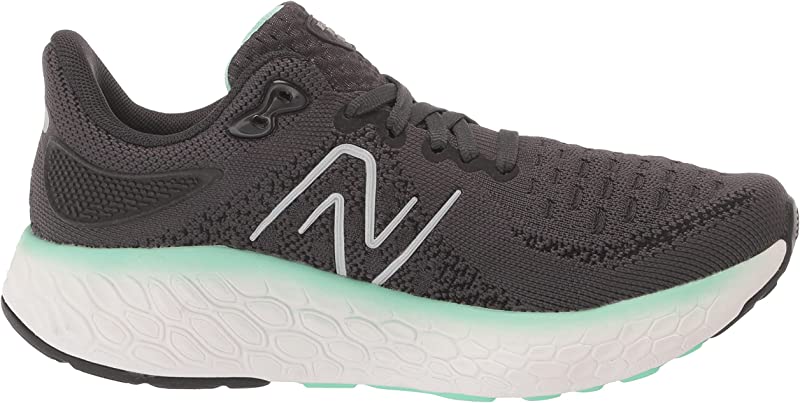 Tênis de corrida feminino New Balance X 1080 V12 Phantom/Bright Mint, tamanho 7 B, médio, EUA