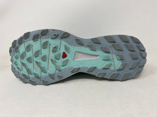 Tênis Salomon Sense Ride 4 Trail Feminino Turquesa/Lunar Rock Tamanho 7 B Médio EUA
