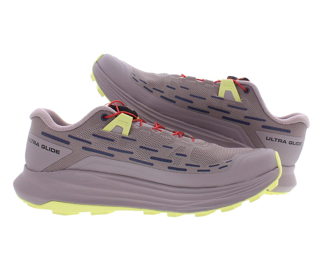 Tênis Salomon Ultra Glide Trail Feminino Quail/Amarelo Tamanho 7 B Médio EUA