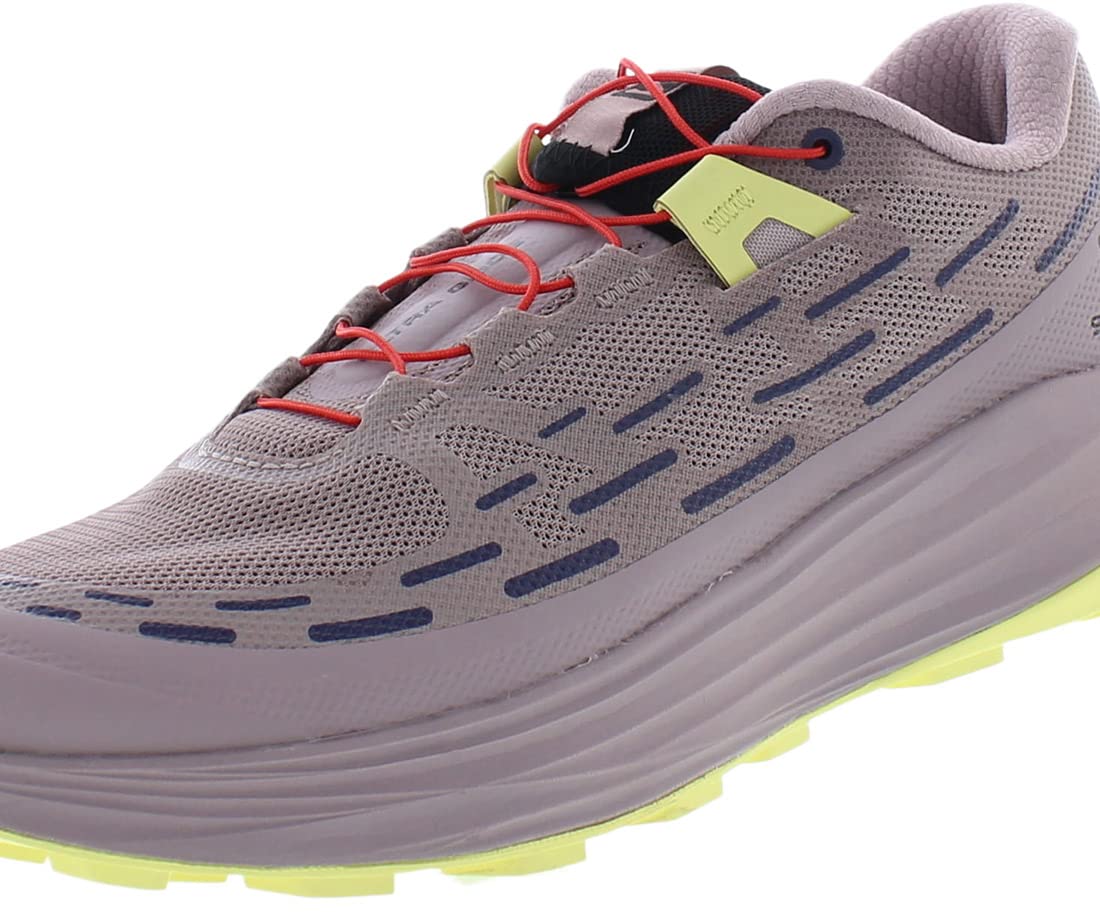 Tênis Salomon Ultra Glide Trail Feminino Quail/Amarelo Tamanho 8.5 B Médio EUA